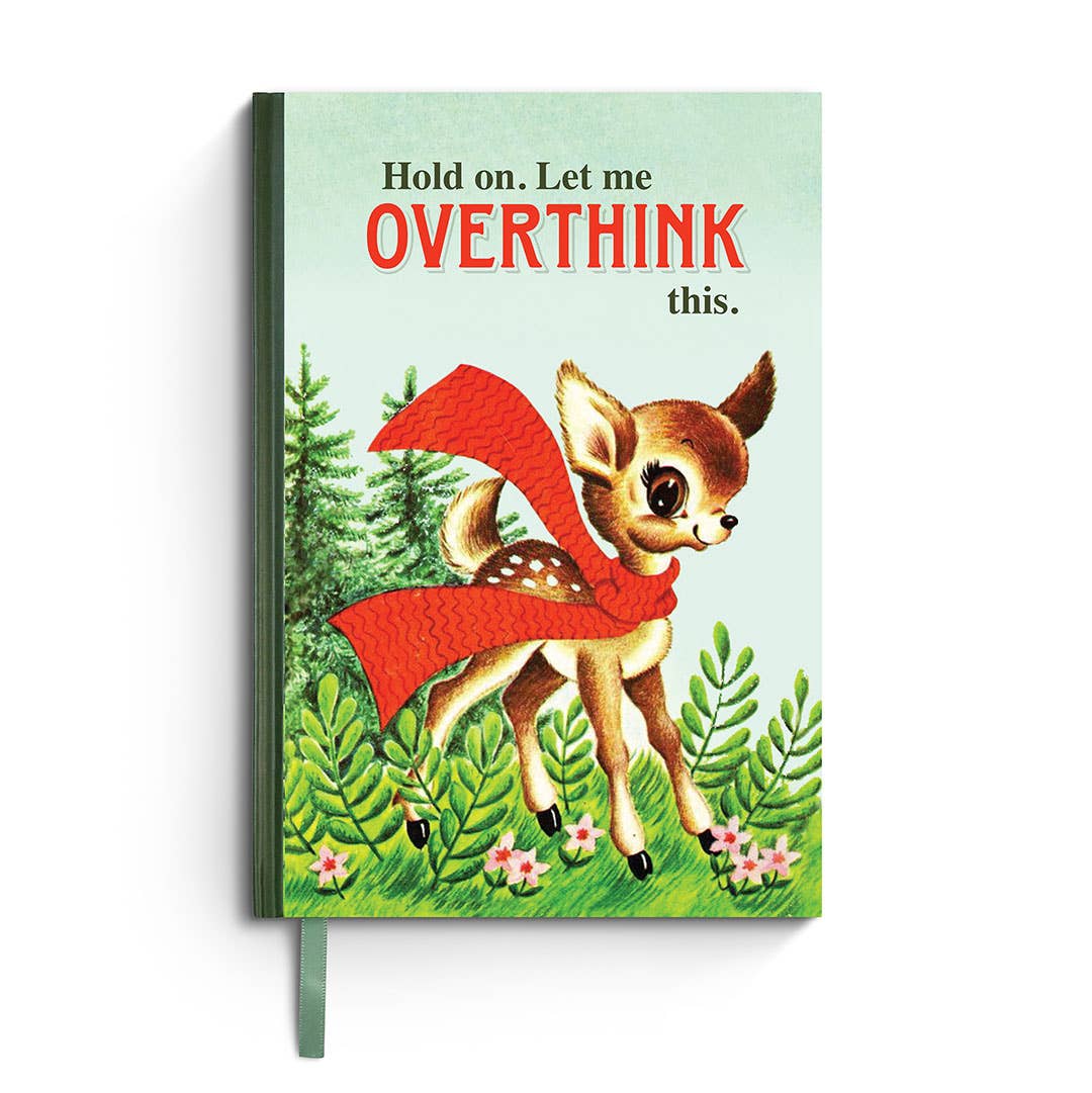 Bad Betty Greeting Co. - Hold On. Let Me Overthink This. Notebook