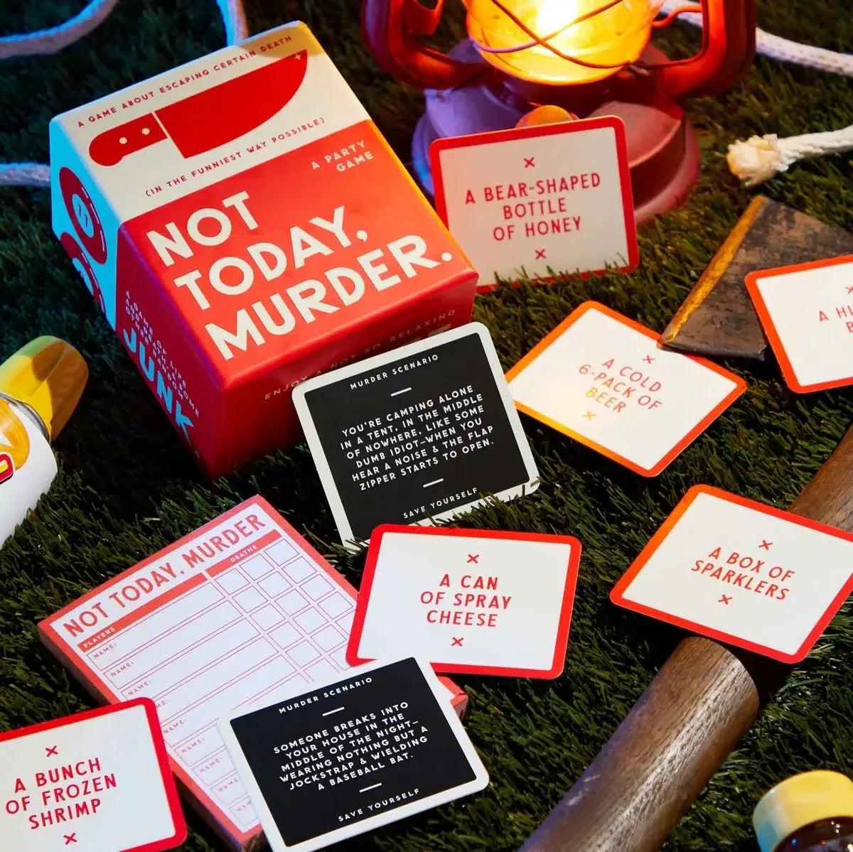 Chronicle - Not Today Murder Social Game - Brass Monkey