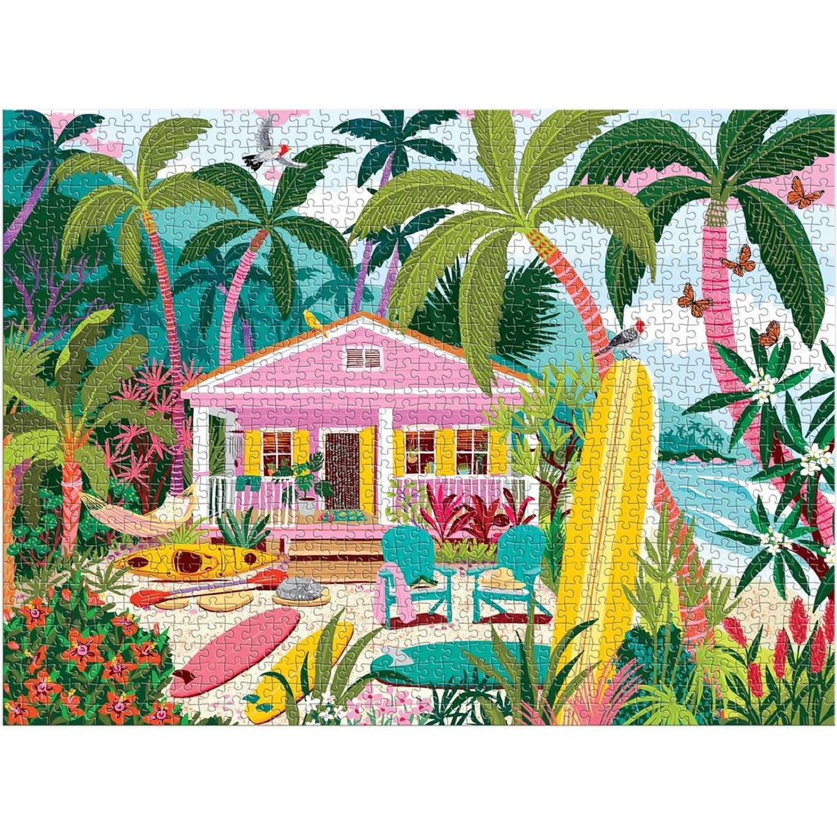 Galison - Surfside Bungalow - 1000 Pz Puzzle