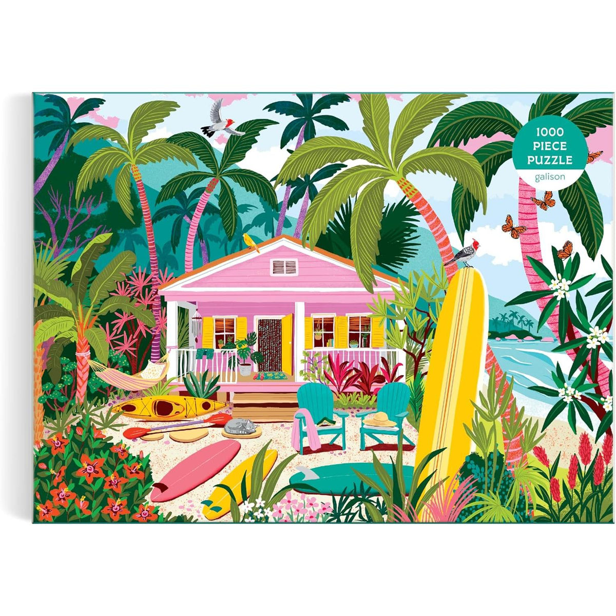 Galison - Surfside Bungalow - 1000 Pz Puzzle