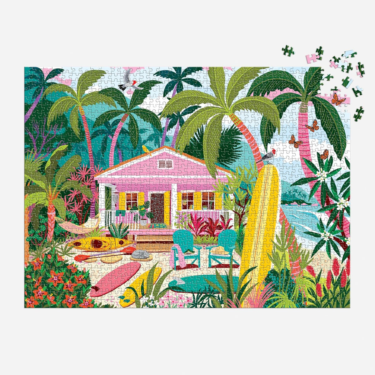 Galison - Surfside Bungalow - 1000 Pz Puzzle