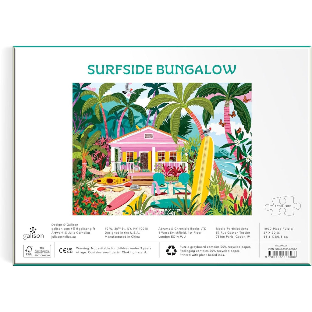 Galison - Surfside Bungalow - 1000 Pz Puzzle