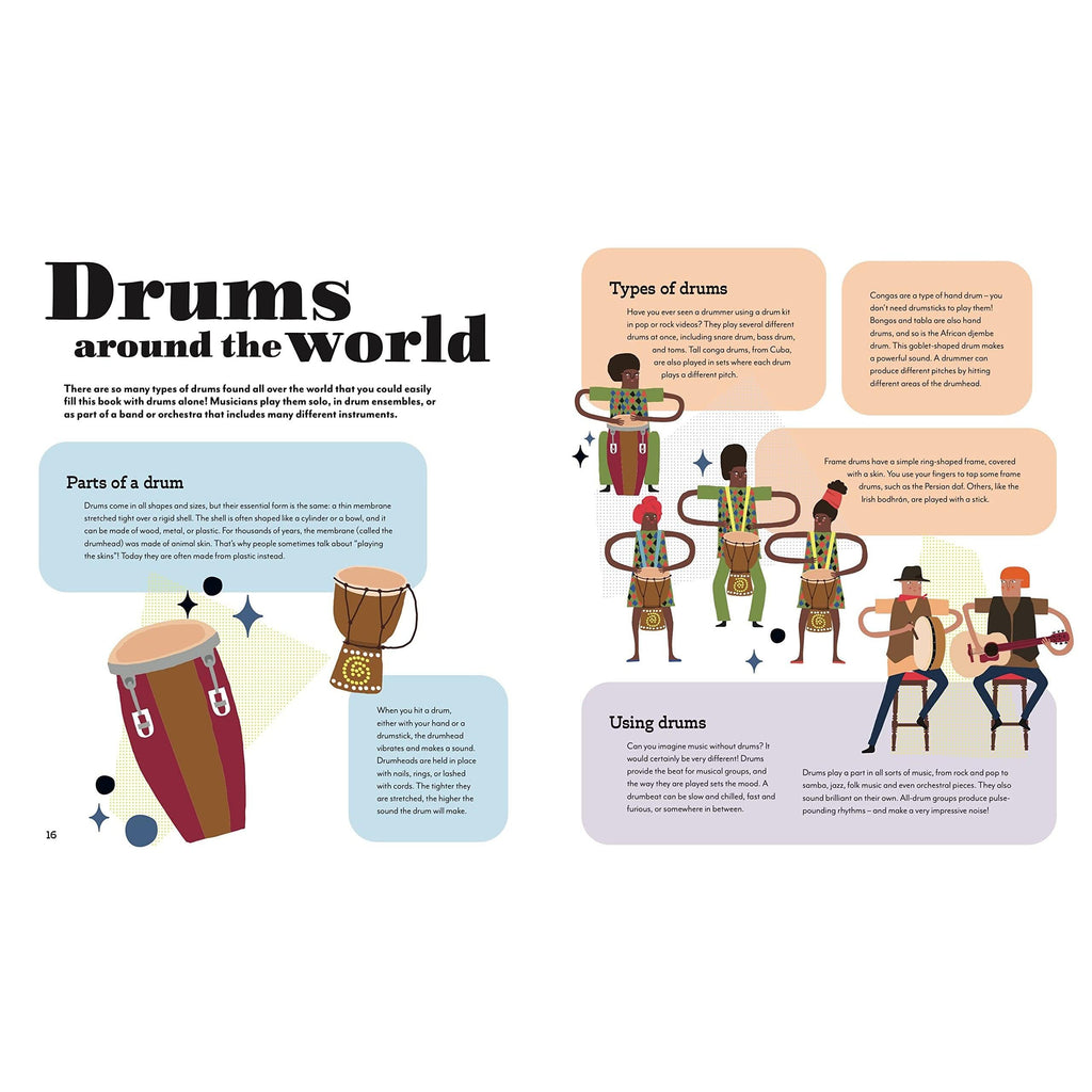 Ingram - Around the World in 80 Musical Instruments - Hardcover