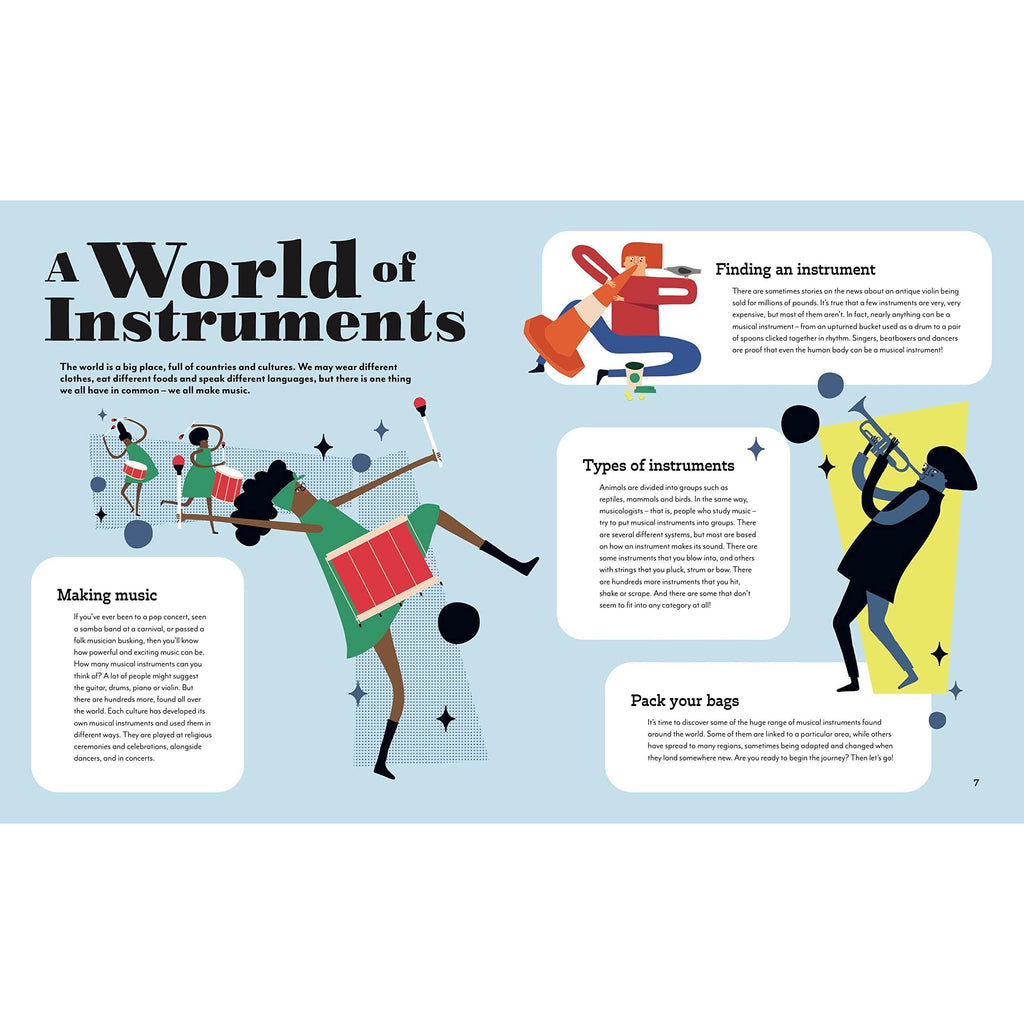 Ingram - Around the World in 80 Musical Instruments - Hardcover